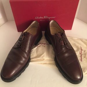Ferragamo brown men’s shoes
